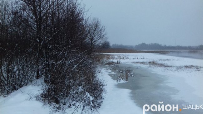 Неймовірні фото засніженого Шацького поозер'я