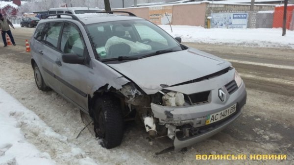 На Ківерцівській не розминулися Opel та Renault