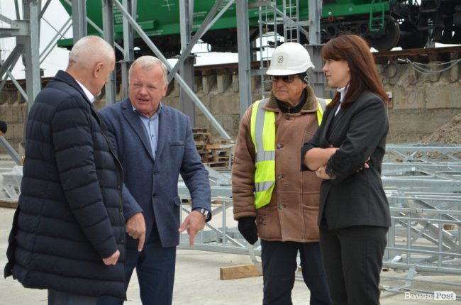 Розказали, коли у Володимирі запрацює новозбудований елеватор. ФОТО 