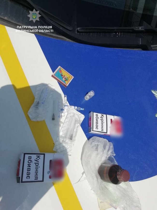 У Ковелі патрульні затримали чоловіка з наркотиками