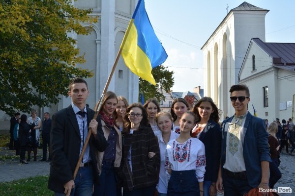 Марш героїв у Луцьку. ФОТО. ВІДЕО