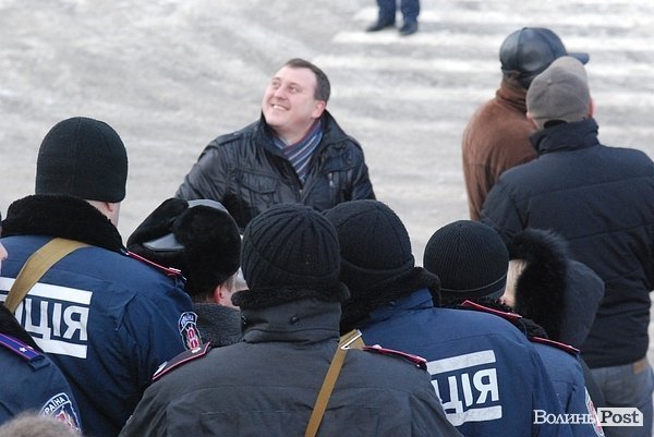 У Луцьку освистували нового губернатора. ФОТО