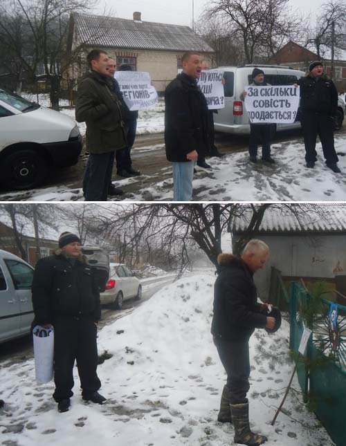 У Ківерцях Автомайдан «провідав» регіоналку