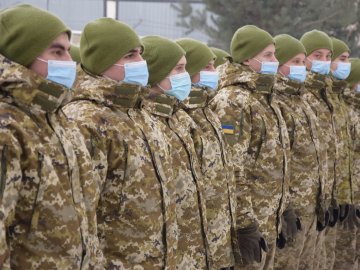 До Волинського загону прибули строковики. ФОТО