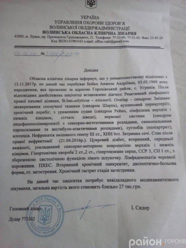 Волинянка, яка перенесла понад 20 операцій, потребує допомоги