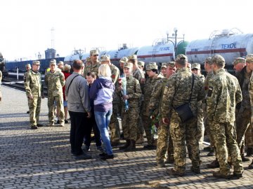 Як у Володимирі зустрічали бійців 14-ої бригади. ФОТО