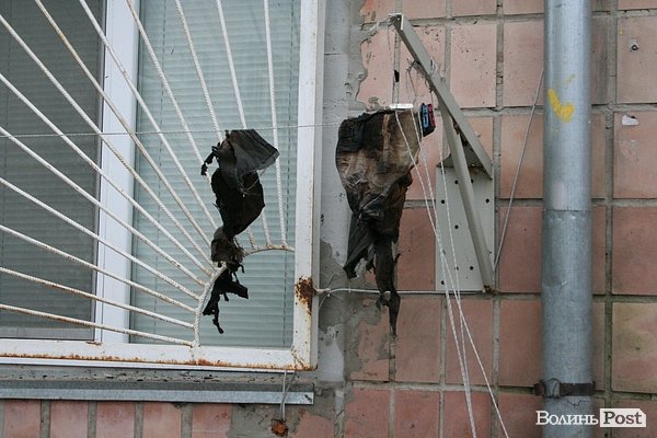 У Луцьку згоріла квартира. ФОТО