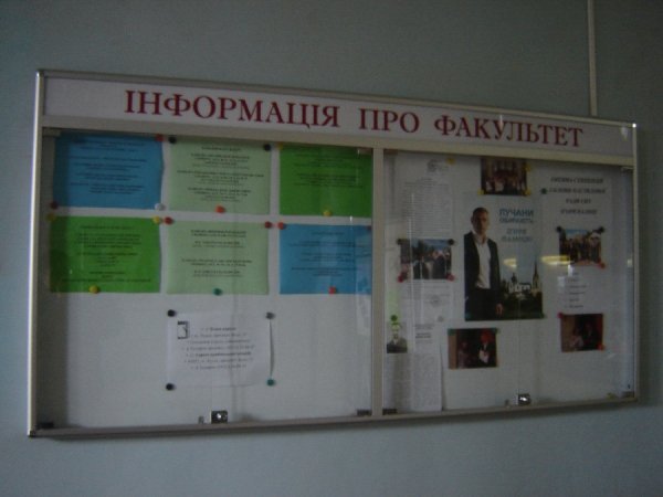 В університеті побачили незаконну агітацію за Палицю. ФОТО