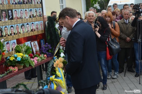 У Луцьку пройшла панахида за загиблими під час АТО. ФОТО