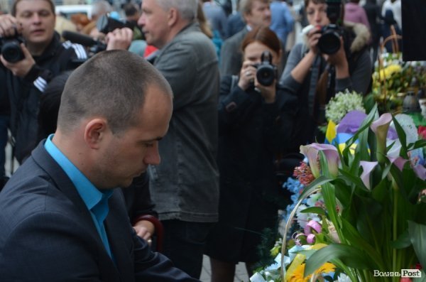 У Луцьку пройшла панахида за загиблими під час АТО. ФОТО