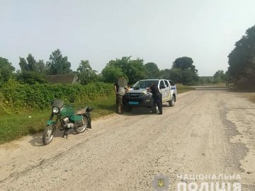 На Волині п'яний мотоцикліст хотів відкупитися від поліцейських за 800 гривень