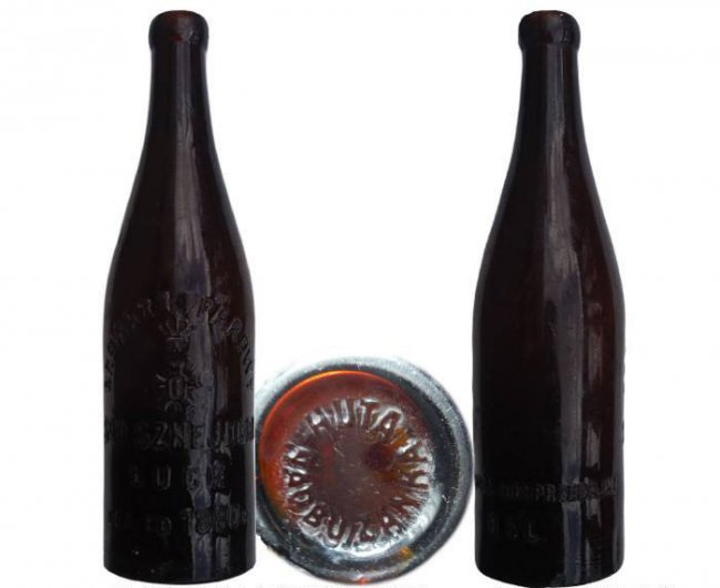 Пляшки Шнайдерів, 0,5 л, початок ХХ ст.