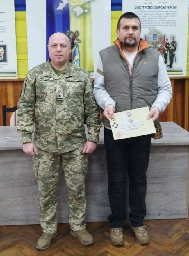Воїн з Волині отримав медаль «Залізний хрест». ФОТО