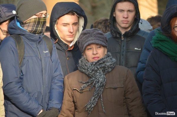 В луцькій школі, де навчався Рустам Хамраєв, відкрили пам’ятну дошку