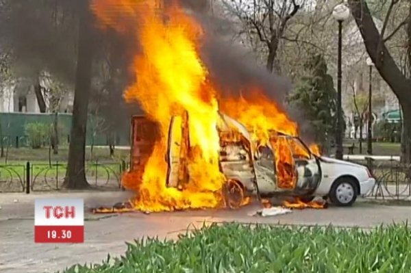 У Києві вибухнула автокавʼярня. ФОТО