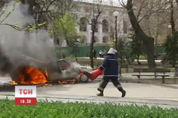 У Києві вибухнула автокавʼярня. ФОТО