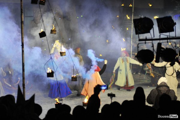 «Різдво у Луцьку»: вражаюче театральне дійство від гостей зі Львова