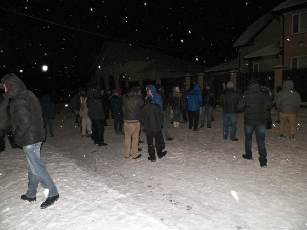 Шахтарі навідалися «у гості» до мера Нововолинська. ФОТО 