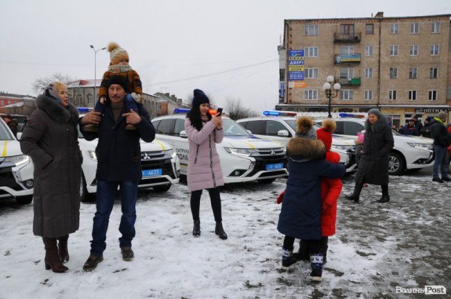 Старт патрульної поліції в Ковелі: як це було. ФОТО