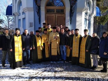 У луцькому храмі при управлінні поліції більше не служитиме «московський» священик