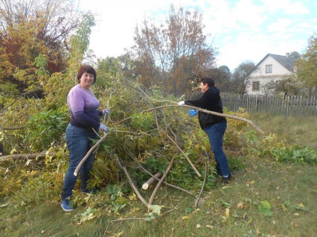 Древній маєток на Волині розчистили від чагарників. ФОТО