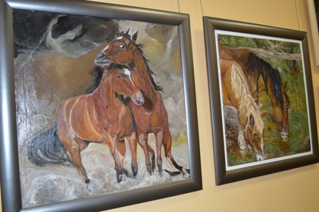 Анонімний меценат з Нідерландів виставив свої картини у Ковелі