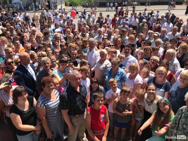 Порошенко в Горохові представив кандидата від «Європейської Солідарності» на 20-му окрузі