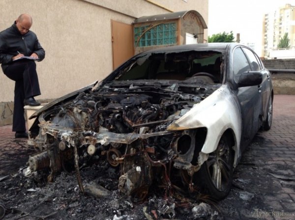 В Одесі прибічнику Євромайдану підірвали Lexus