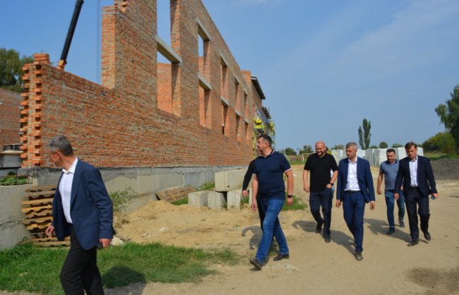 Будівництво спорткомплексу у Торчині: показали, на якому етапі роботи. ФОТО