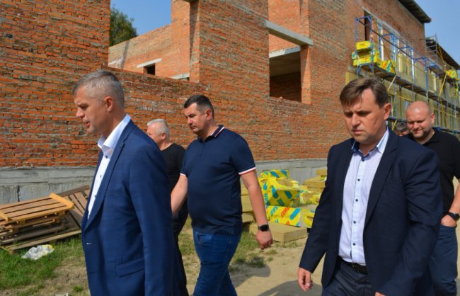 Будівництво спорткомплексу у Торчині: показали, на якому етапі роботи. ФОТО