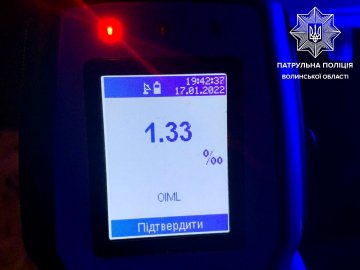 У Луцьку затримали п`яного водія