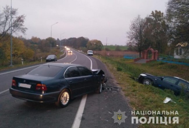 У Луцькому районі зіштовхнулися два атомобілі: є постраждалі