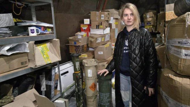 Волонтерка Ірина Новосад. Фото: Суспільне Луцьк