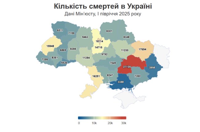 На Волині смертність майже вдвічі перевищує народжуваність, але є й позитивна тенденція