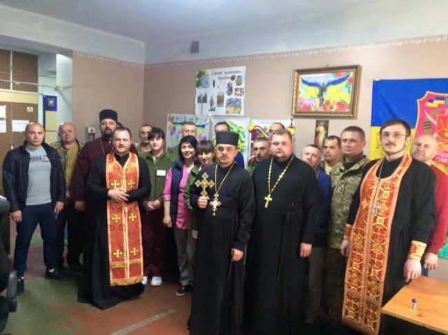 Волинські капелани провели тиждень на передовій. ФОТО