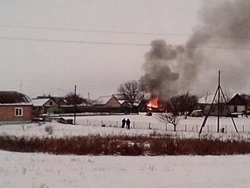 На Волині трапилася пожежа через коротке замикання