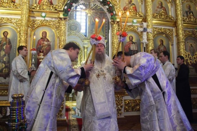 Онуфрій очолив богослужіння у жіночому монастирі на Волині. ФОТО