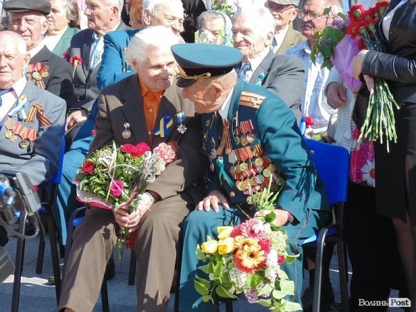 У Луцьку відзначили День Перемоги. ФОТО