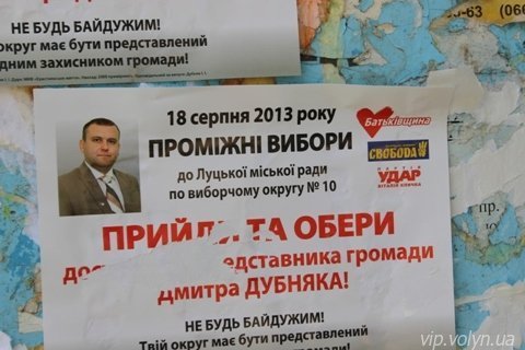 На виборах у Луцьку зафіксували порушення. ДОДАНІ ФОТО