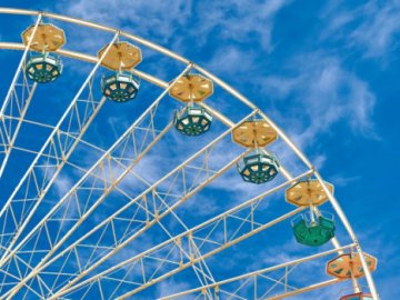 У центральному парку Луцька демонтували «чортове колесо»