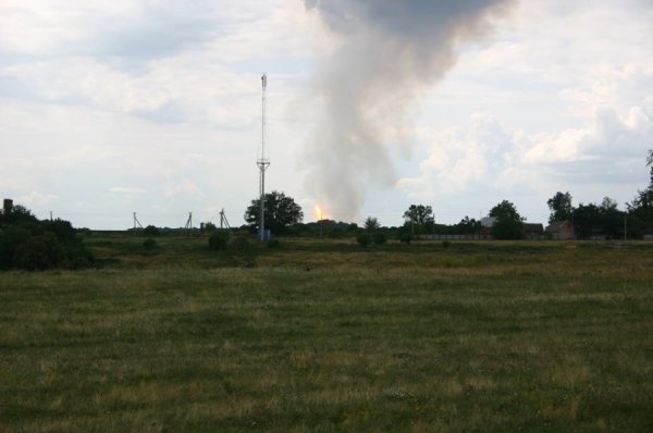 На Полтавщині вибухнув газопровід, місцеві переконують: теракт ФОТО