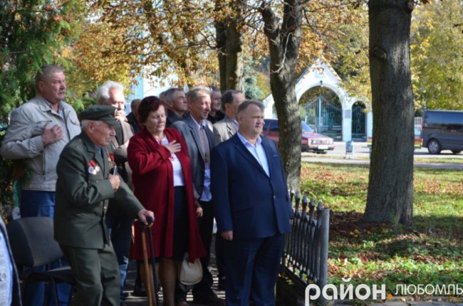З піснями і подяками: як у Любомлі вшановували захисників України