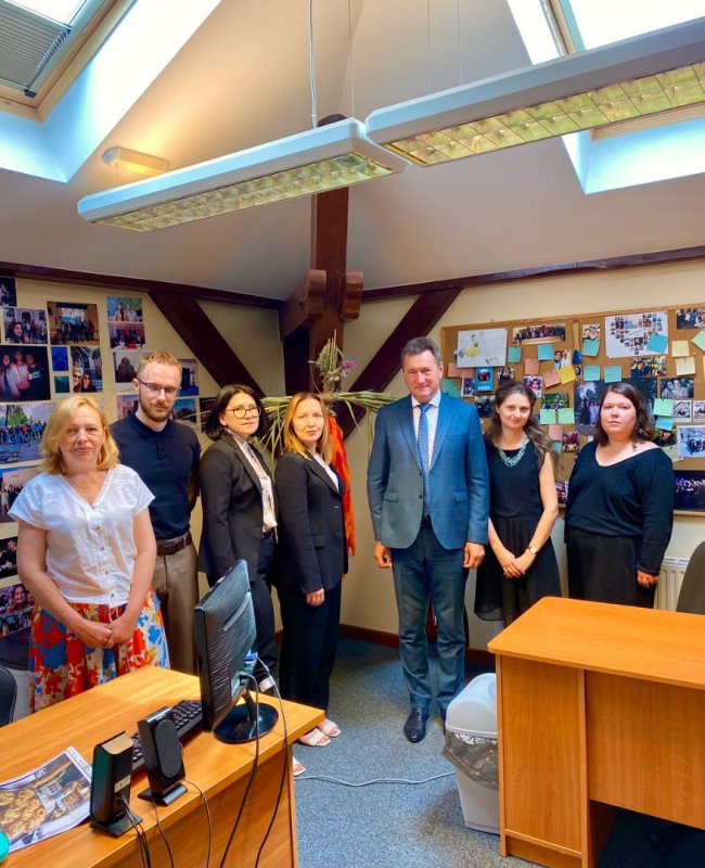 Університет Лесі Українки розвиває міжнародне середовище взаємодії з Поморським університетом. ФОТО