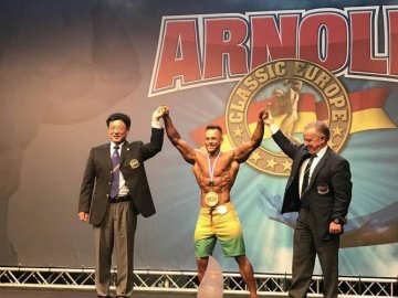 Лучанин став чемпіоном на міжнародному турнірі з бодібілдингу