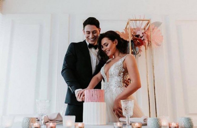 Переможниця «Холостяка» з Луцька «вийшла заміж» за відомого красунчика. ФОТО