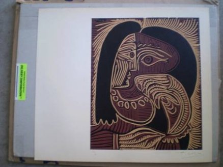 Виявлена на кордоні гравюра - таки авторства Пікассо. ФОТО. ВІДЕО