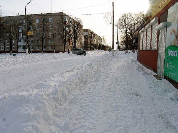 Як замітало Нововолинськ. ФОТО