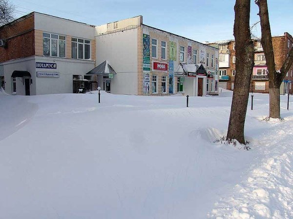 Як замітало Нововолинськ. ФОТО