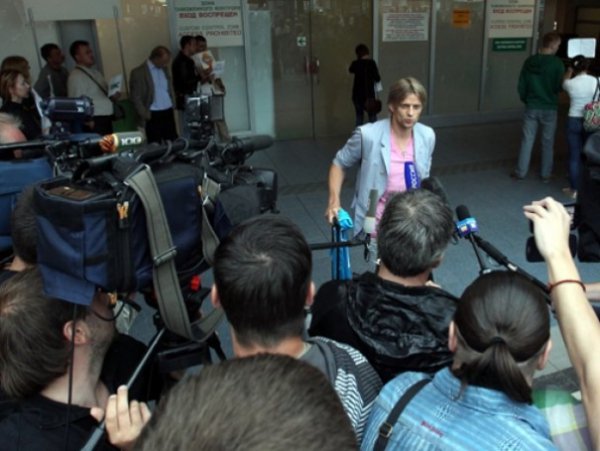 Як зустрічали Тимощука в Санкт-Петербурзі. ФОТО