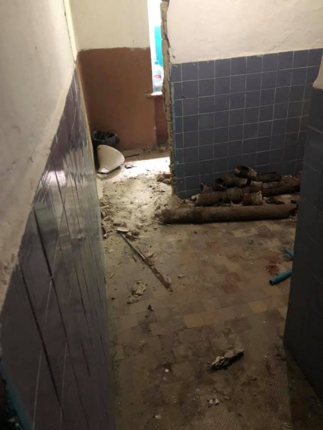 У Луцьку розпочали ремонтувати гуртожиток СНУ імені Лесі Українки